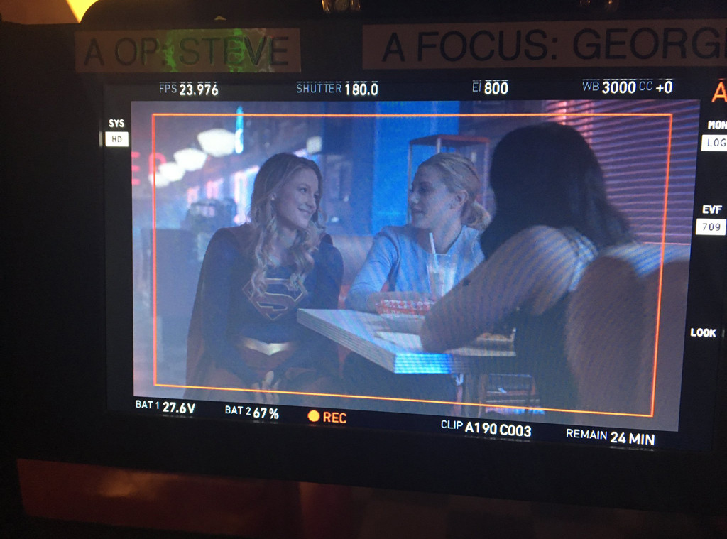 Supergirl, Riverdale BTS Supergirl, Riverdale BTS